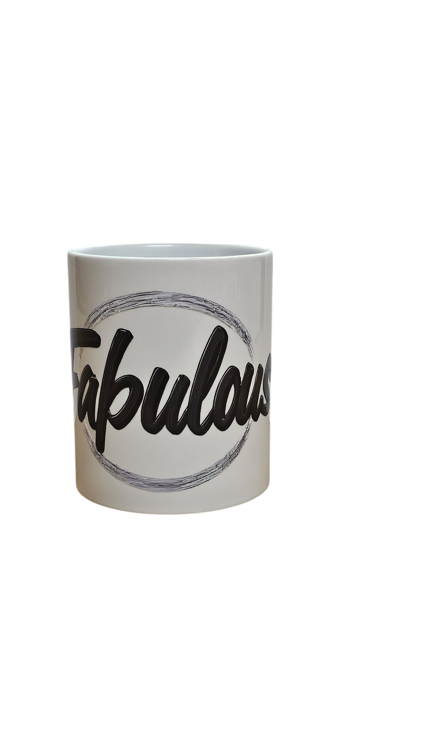 Fabulous Glass Mug – 12 oz Coffee Tea Cup Options Frosted or White