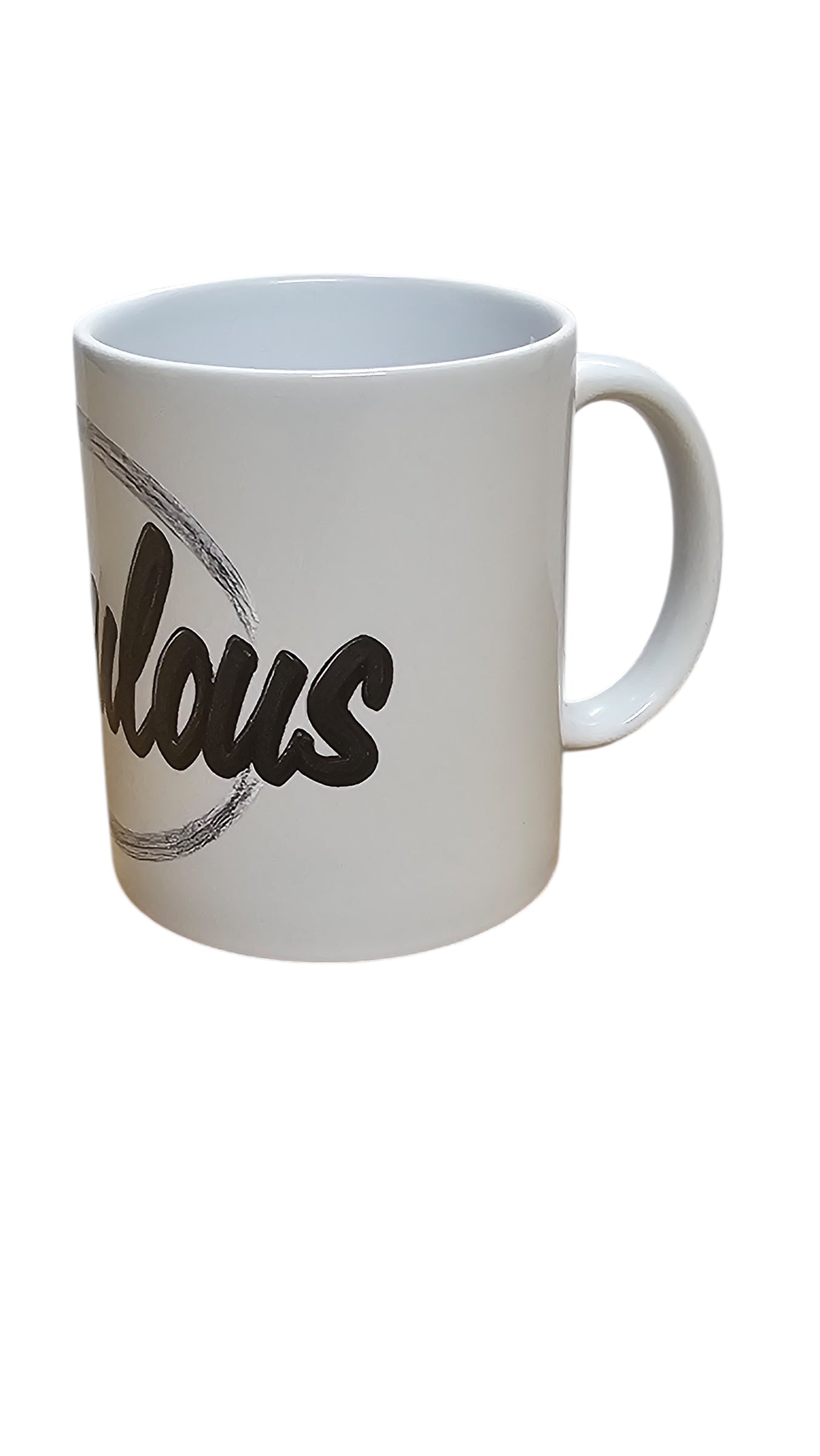 Fabulous Glass Mug – 12 oz Coffee Tea Cup Options Frosted or White