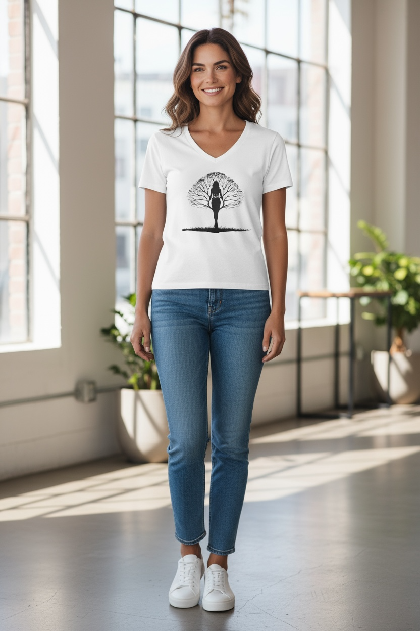 She's Rooted in Family Graphic Tee