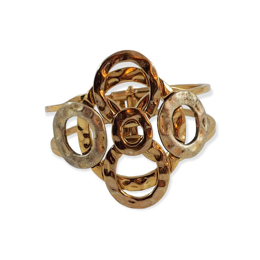 Vintage Bracelet with Spring Clasp (7" Length, Matte and Shiny Finish) (OS)