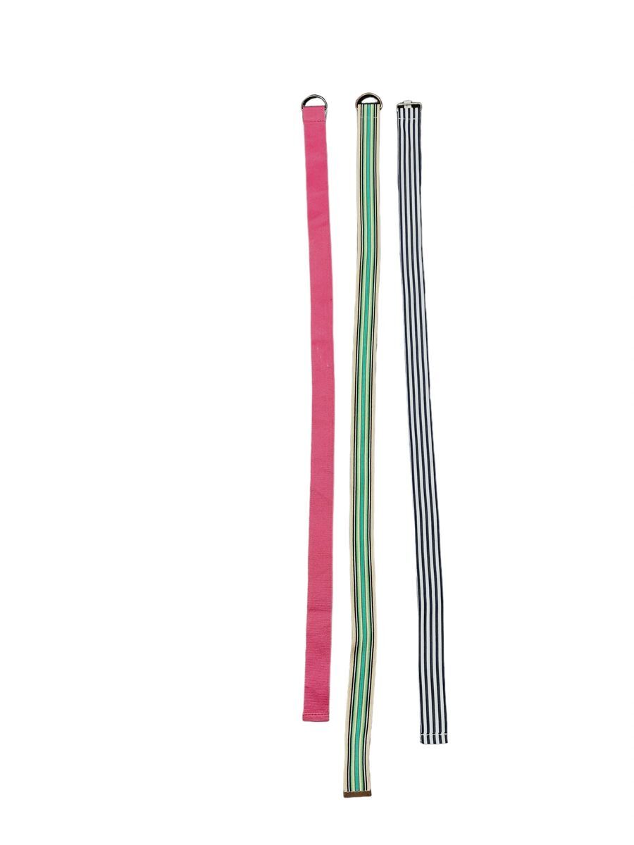 Vintage Ribbon Belts 3 Pack S/M (M)