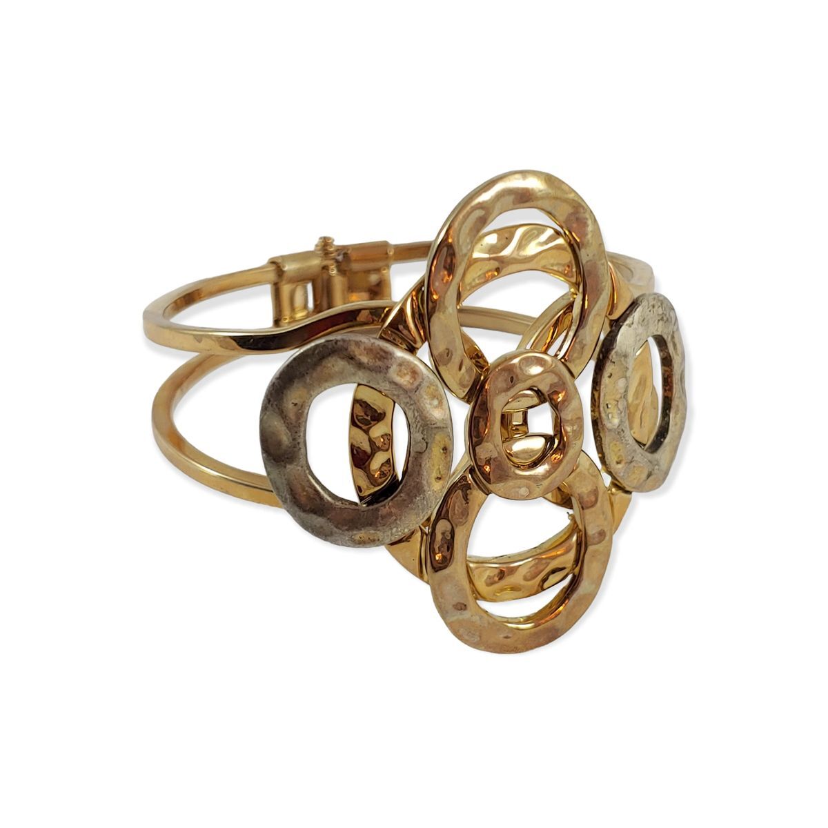 Vintage Bracelet with Spring Clasp (7" Length, Matte and Shiny Finish) (OS)