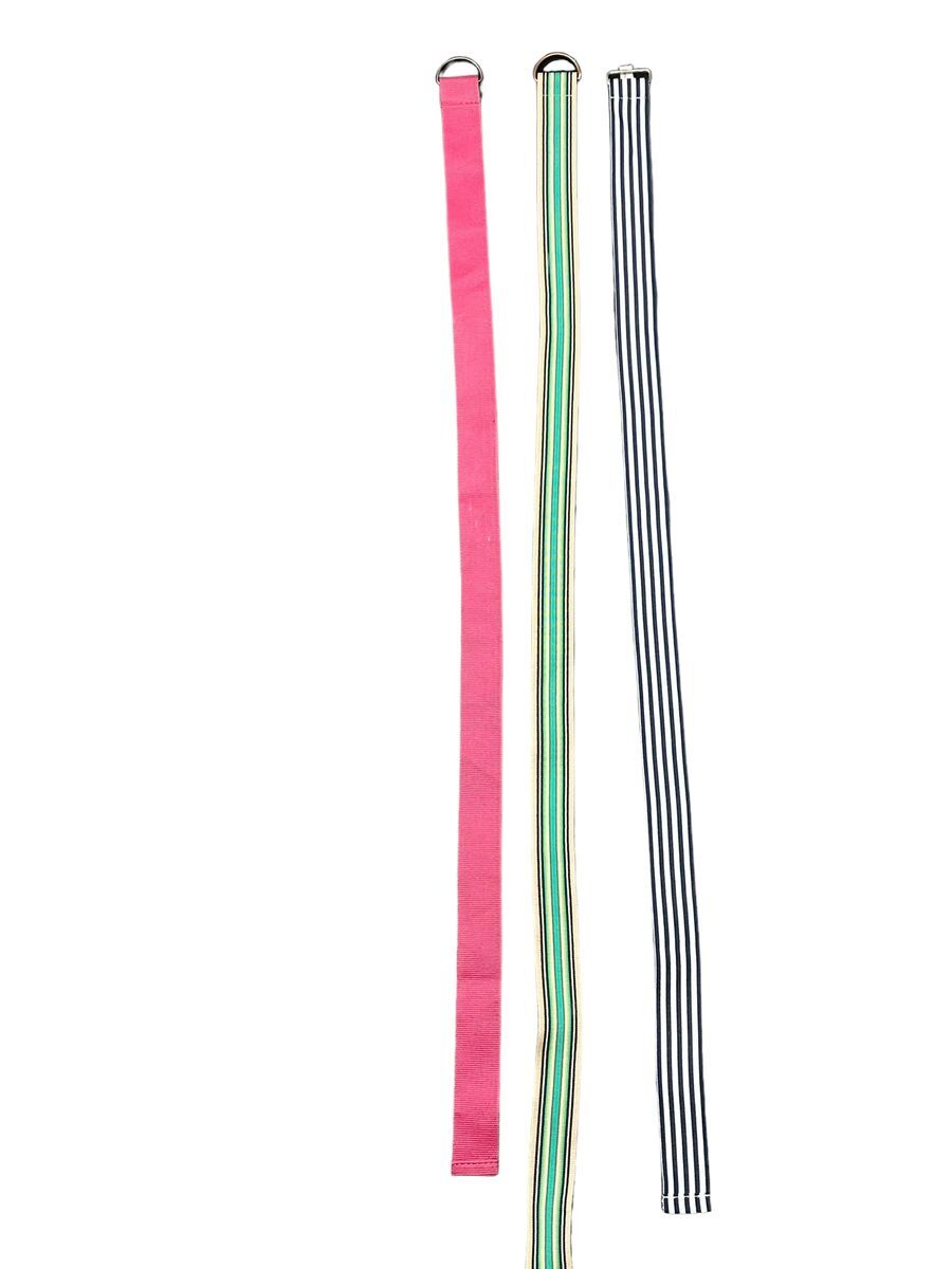 Vintage Ribbon Belts 3 Pack S/M (M)