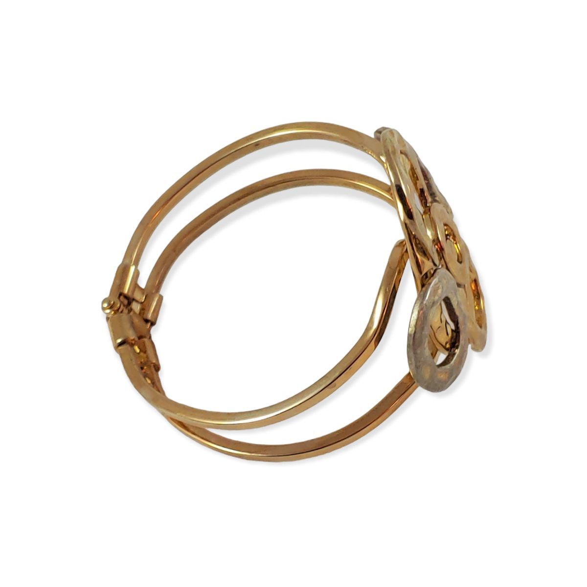 Vintage Bracelet with Spring Clasp (7" Length, Matte and Shiny Finish) (OS)