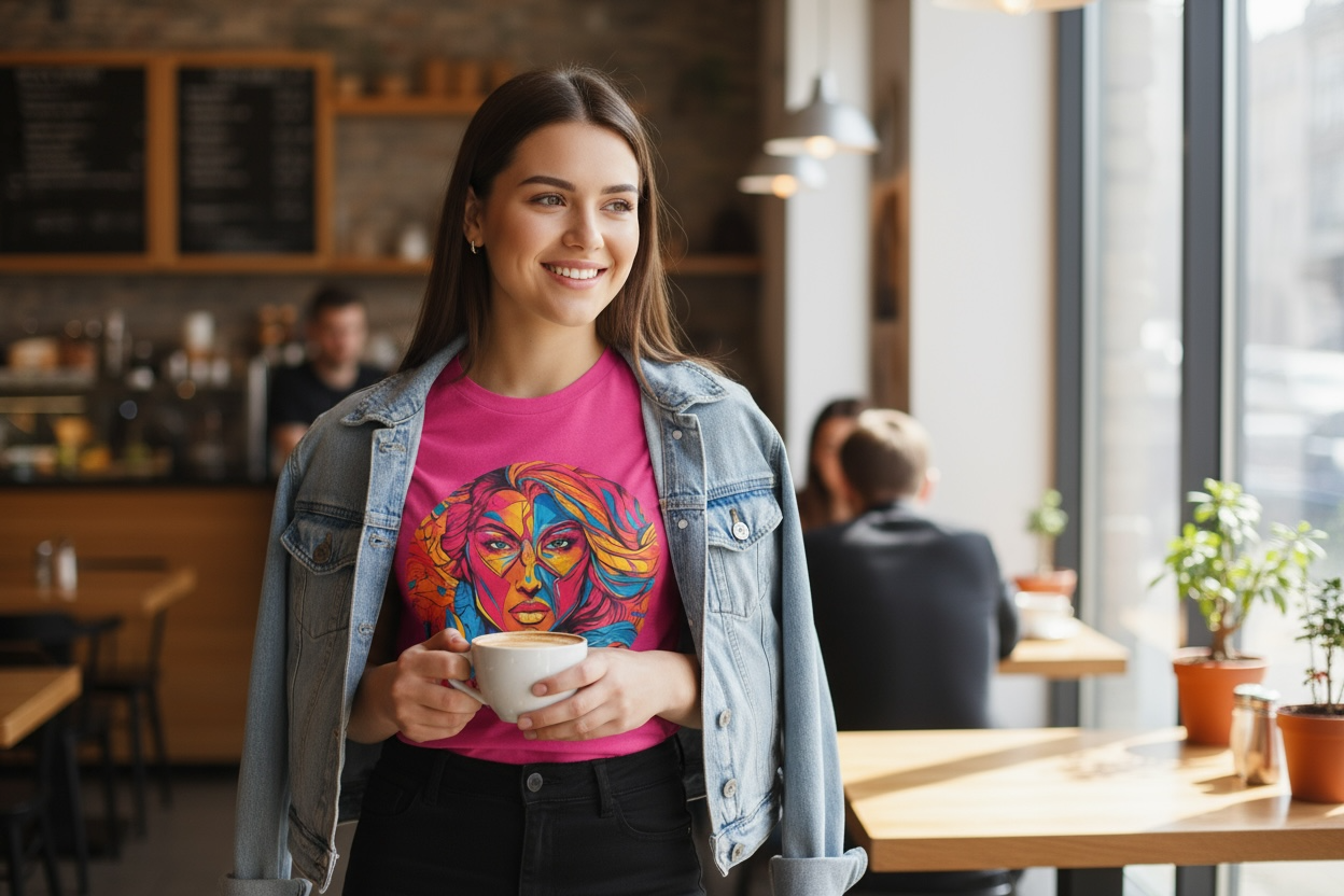 Her Retro Superpower Limited Edition Graphic Tee