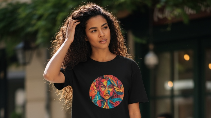 Her Retro Superpower Limited Edition Graphic Tee