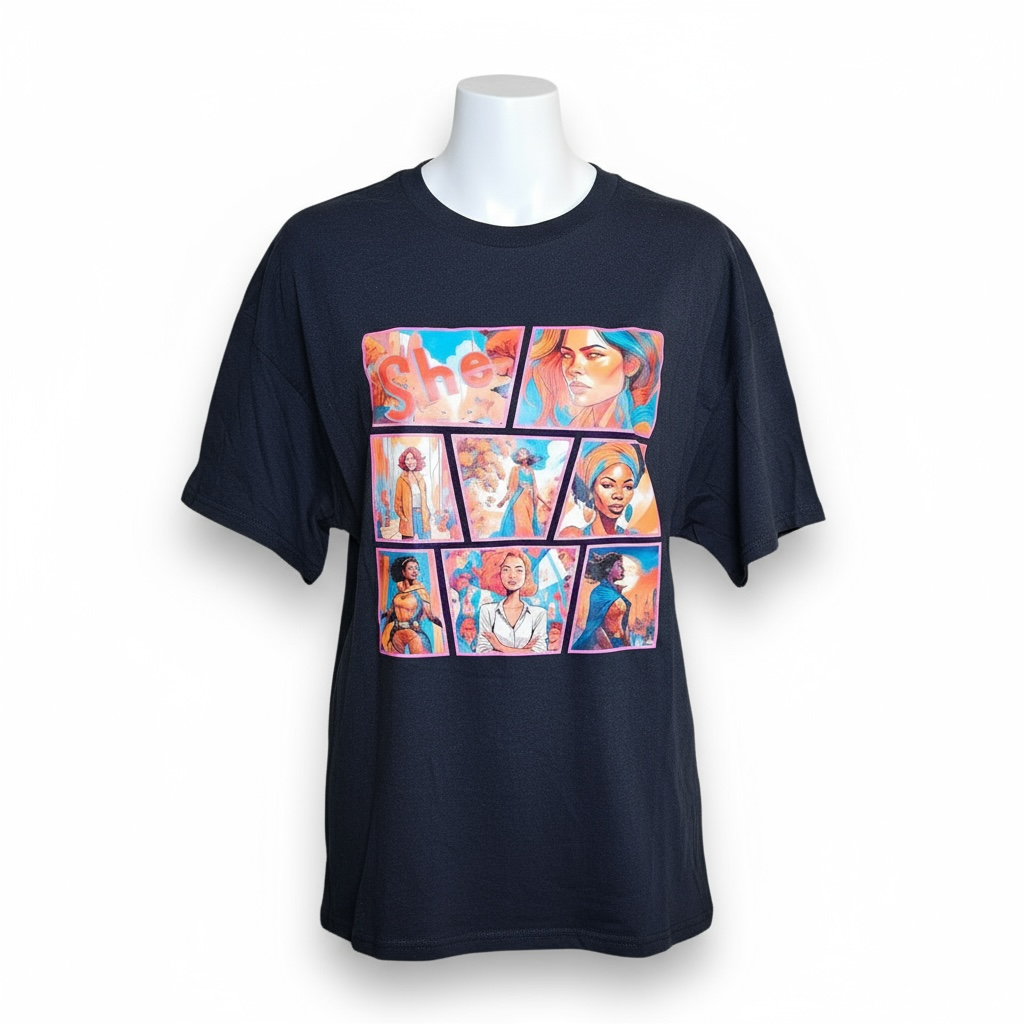 She Comic Graphic Tee Limited Edition