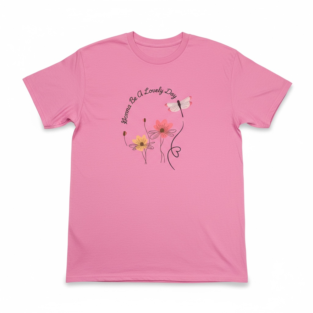 “Gonna Be a Lovely Day” Graphic Tee – Inspiring Cancer Fighters & Survivors LMT ED
